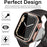 Complete Defense: Tempered Glass Bumper for Apple Watch Series 4-9