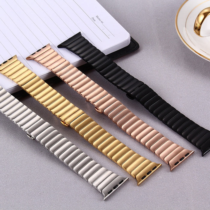Stainless Steel Strap for Apple Watch Ultra band 49mm 44mm 40mm 45mm 41mm 42mm 38mm correa Bracelet iWatch series 7 SE 8 3 4 5 6
