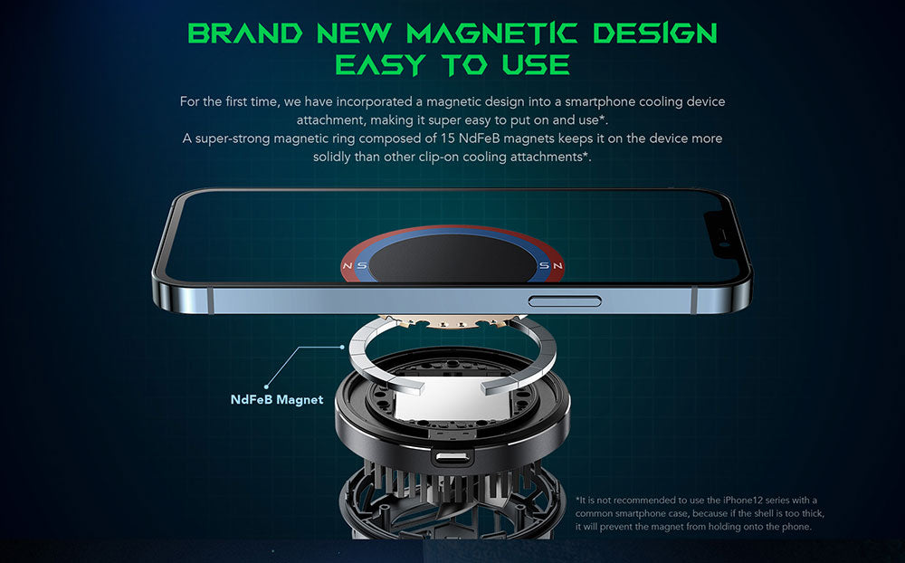 Magnetic Cooler for Phone