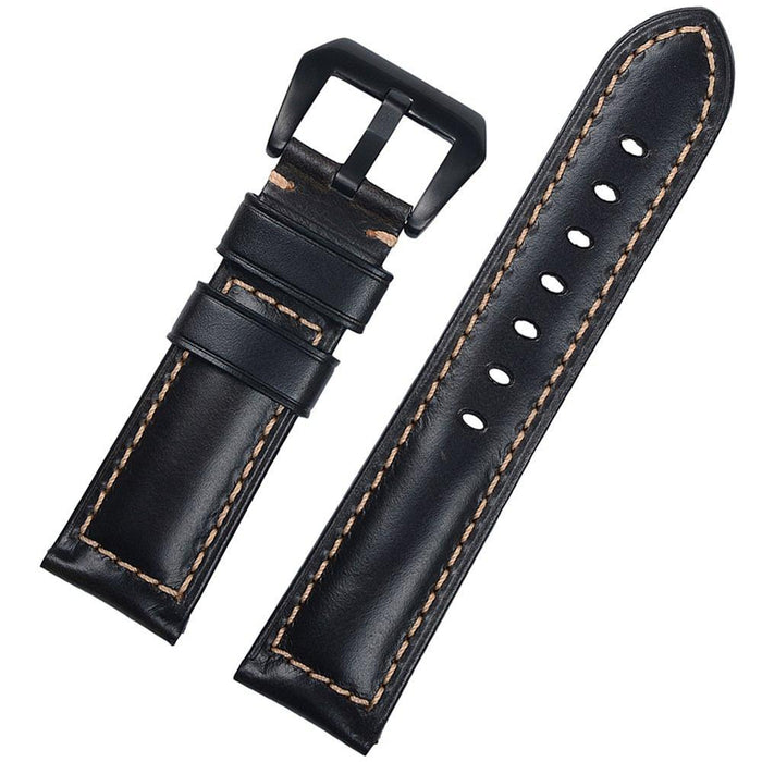 Genuine Leather Watch Band For HAUWEI Amazfit Huawei Samsung Galaxy Watch Active2 46mm 42