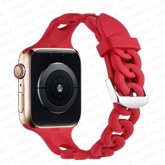 Silicone Strap For Apple Watch Band