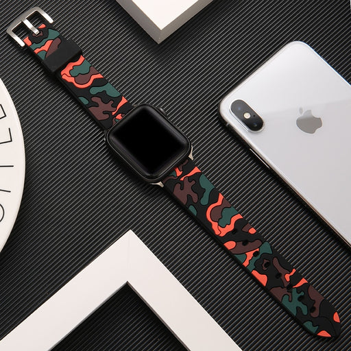 Camouflage Strap For Apple Watch