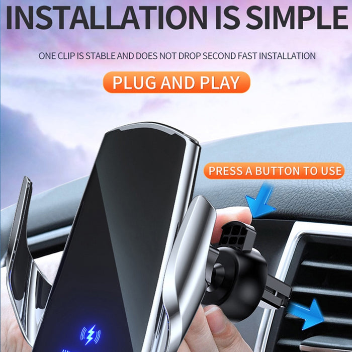 Fast Charging Infrared Induction Car Charger Compatible with Most Smart Phones