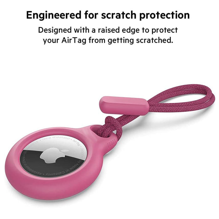 Protective Cover Bumper With Strap For Apple Airtag