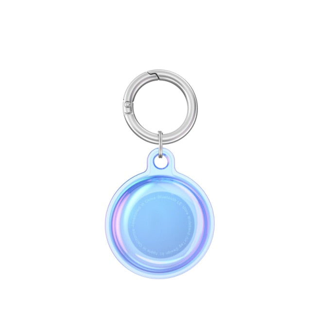 Soft Plastic Shell Keychain For Apple Airtag