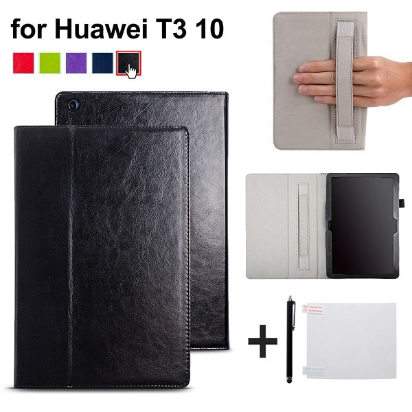 Leather Case With FREE Gifts for Huawei MediaPad T3 10 AGS-L09 AGS-L03 9.6 inch