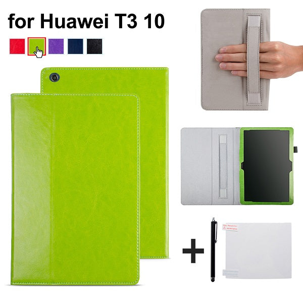 Leather Case With FREE Gifts for Huawei MediaPad T3 10 AGS-L09 AGS-L03 9.6 inch