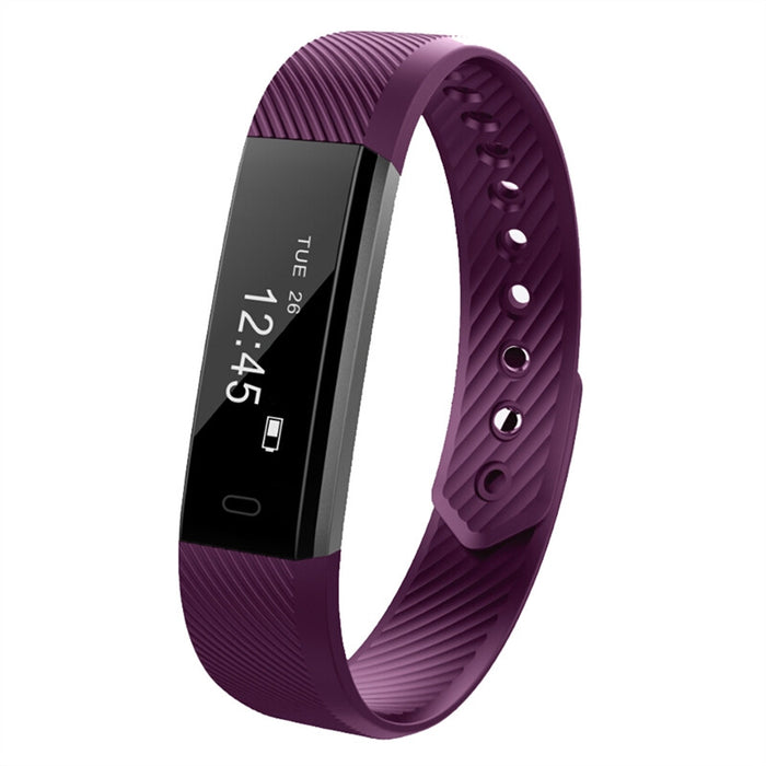 Bluetooth Fitness Tracker with Heart Rate Monitor