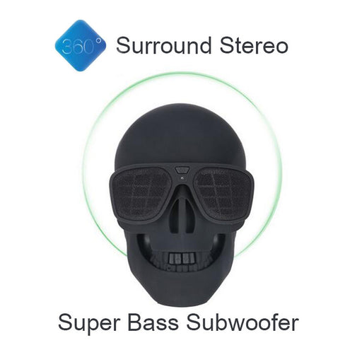 Wireless Skull Shape Bluetooth Speaker