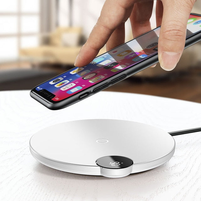 Baseus LED Qi Wireless Charger With Fast Charging