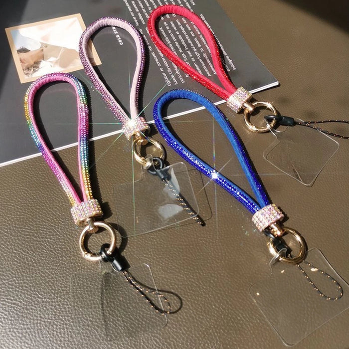 Crystal Wrist Phone Lanyard