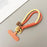 Short Phone Wrist Lanyard with Contrast Weave & Smiley Detail