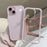 Luxury Candy-Color Frame Clear Back iPhone Case – Acrylic Shockproof Bumper Cover (iPhone 11–17 Pro Max & Plus)