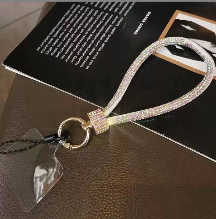 Crystal Wrist Phone Lanyard