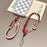 Short Phone Wrist Lanyard with Contrast Weave & Smiley Detail
