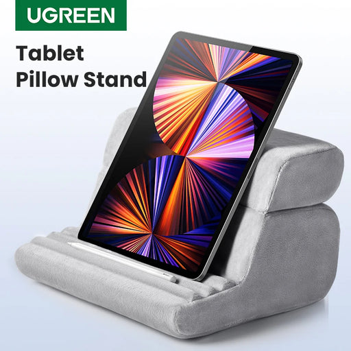 UGREEN Tablet Pillow Stand - Adjustable iPad Stand for iPad Pro, iPhone, Xiaomi Tablet & Laptop | Multi-Angle Phone and Tablet Holder for Bed, Desk, and Lap Use