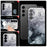 Vibrant Marble Silicone Case with Lanyard for Samsung Galaxy S24, S23, S22 Ultra, S21, A15-A55 5G – Soft & Protective Cover