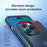 Ultra Hybrid Transparent Bumper Case for iPhone 14