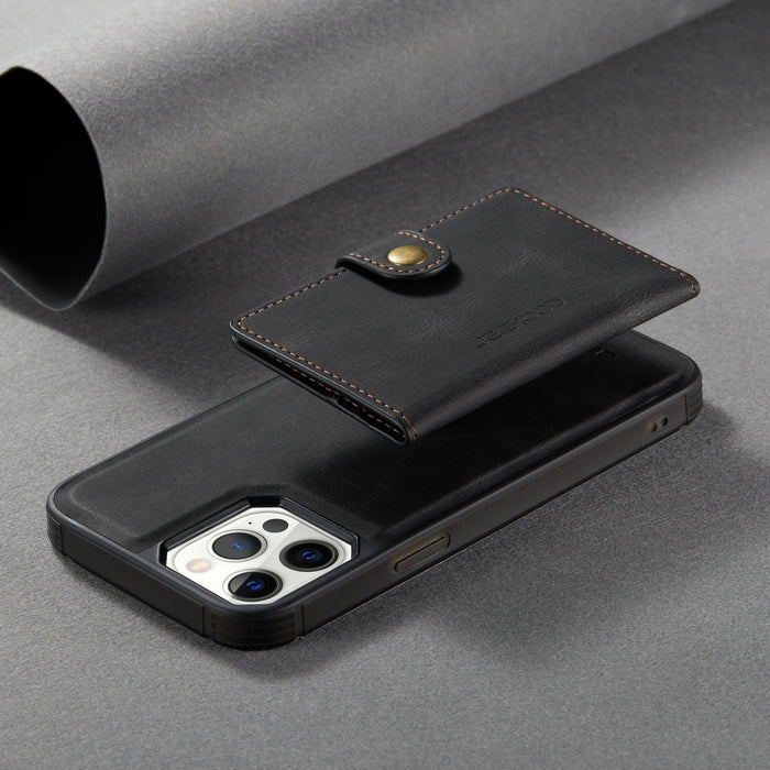 Luxury Magnetic Wallet Leather Case For iPhone