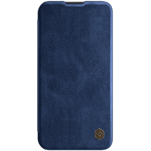 Leather Case With Slide Cover for iPhone