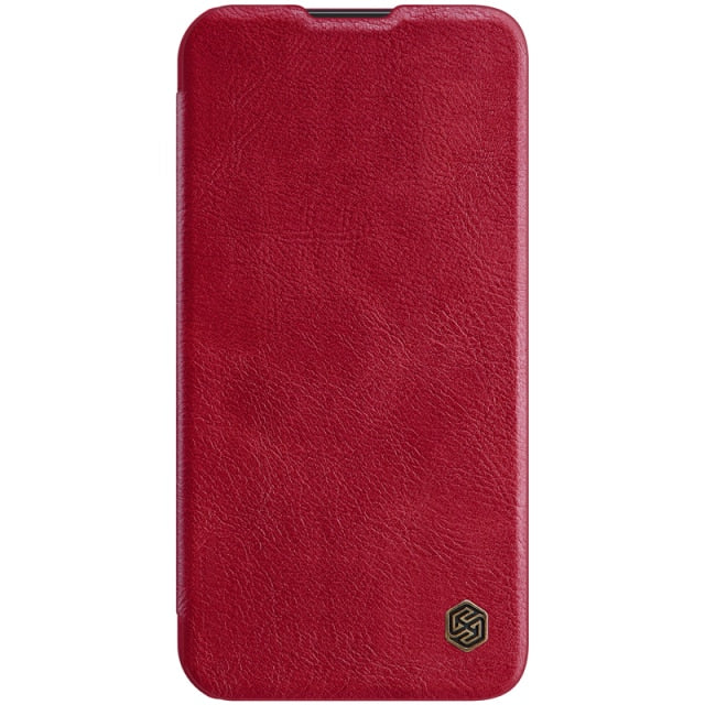 Leather Case With Slide Cover for iPhone