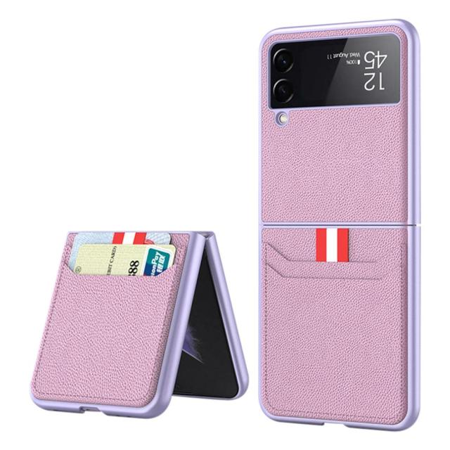 PU Leather Wallet Case For Samsung Galaxy Z Flip 3