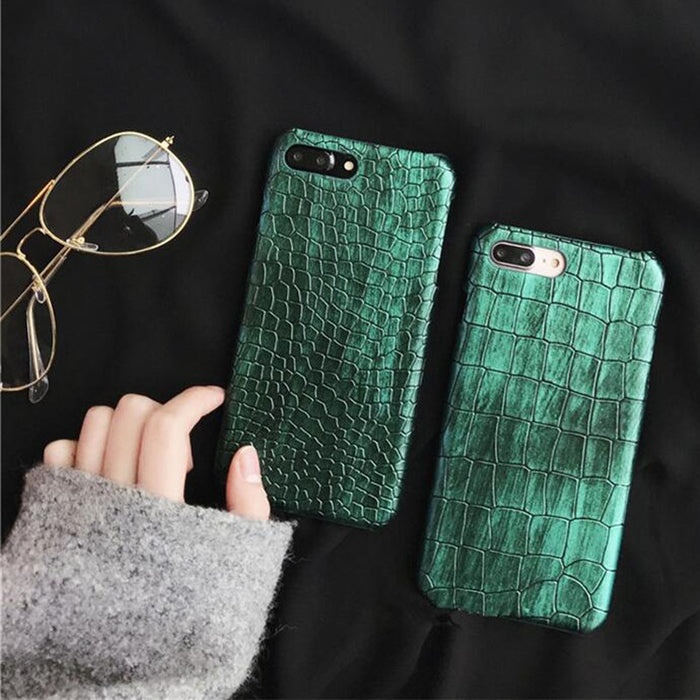 Crocodile Skin Case For iPhone