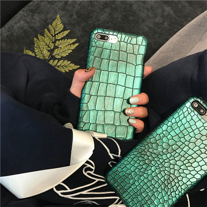 Crocodile Skin Case For iPhone