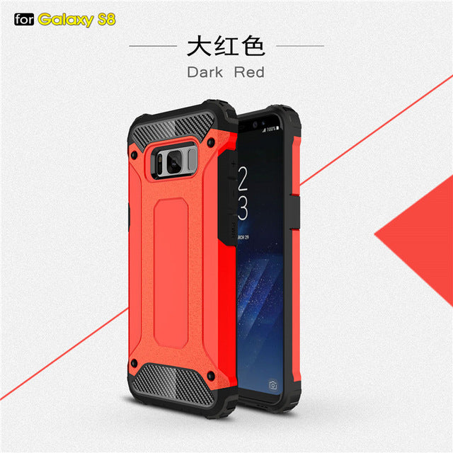 Strong Hybrid Shockproof Armor Phone Case For SAMSUNG