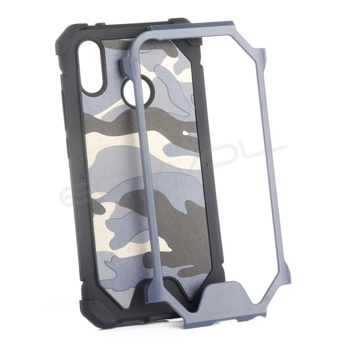 Three In One Army Green Camouflage Case For Huawei P20 P10 P9 P8 Lite P9 Plus