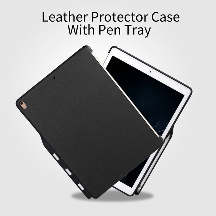 Ultra Thin Soft Edge Full Protective Back Cover For iPad Pro 12.9 Case With Pencil Holder