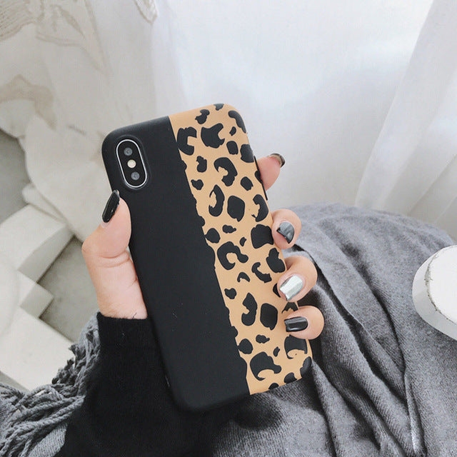 Leopard Print Phone Case For iPhone