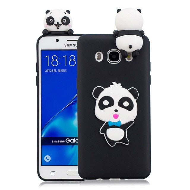 Cute Soft TPU Cases With Squishy Pet For Samsung J3 2016 J5 2016 J7 2016