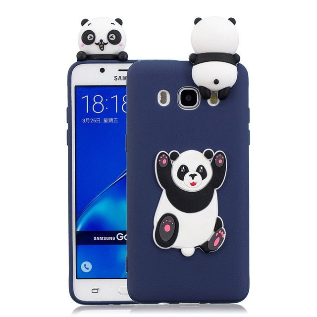 Cute Soft TPU Cases With Squishy Pet For Samsung J3 2016 J5 2016 J7 2016